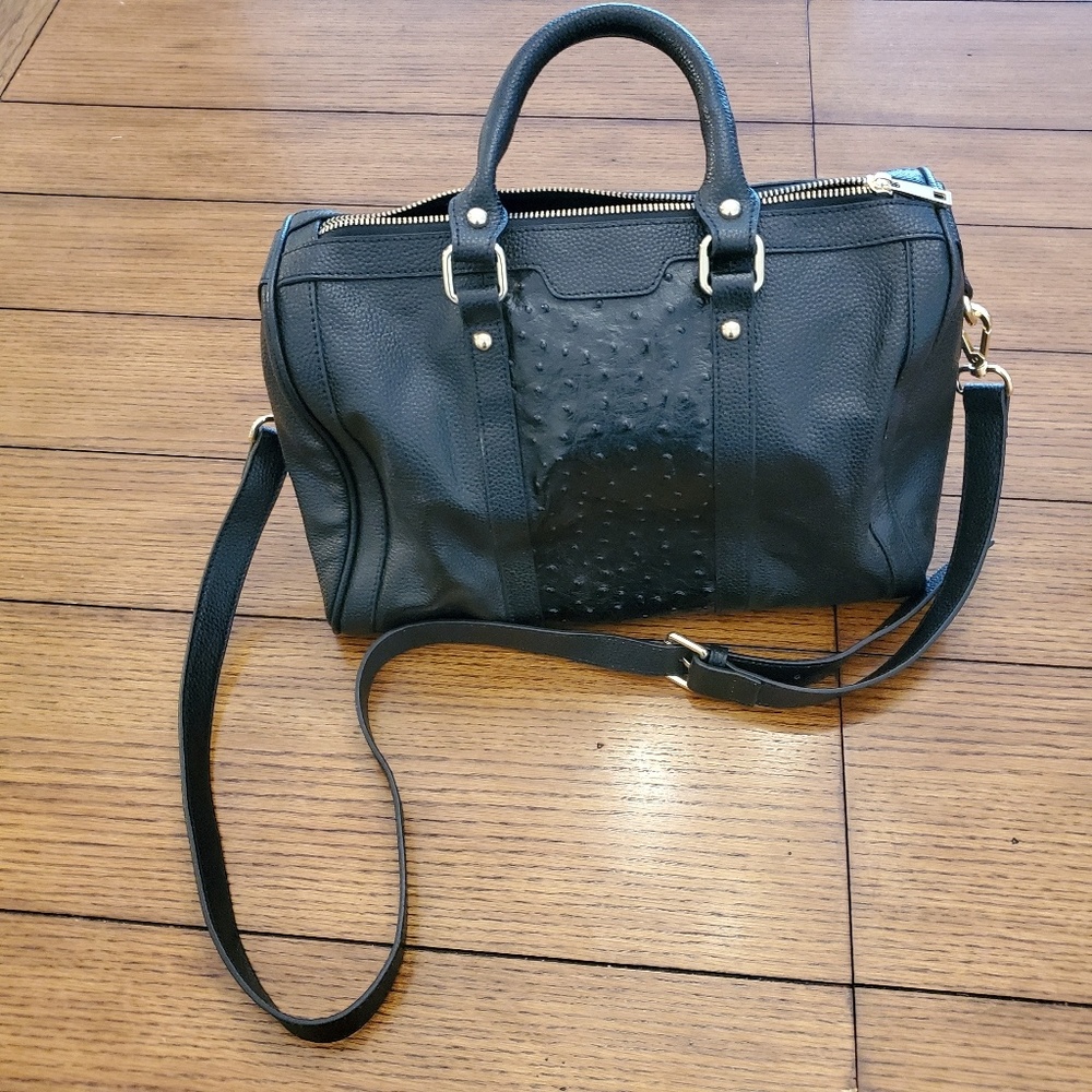 Maxine Couture black satchel Handbag